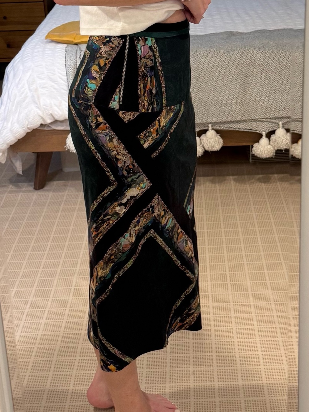 Dries Van Noten 100% Silk Skirt - Picture 3 of 7